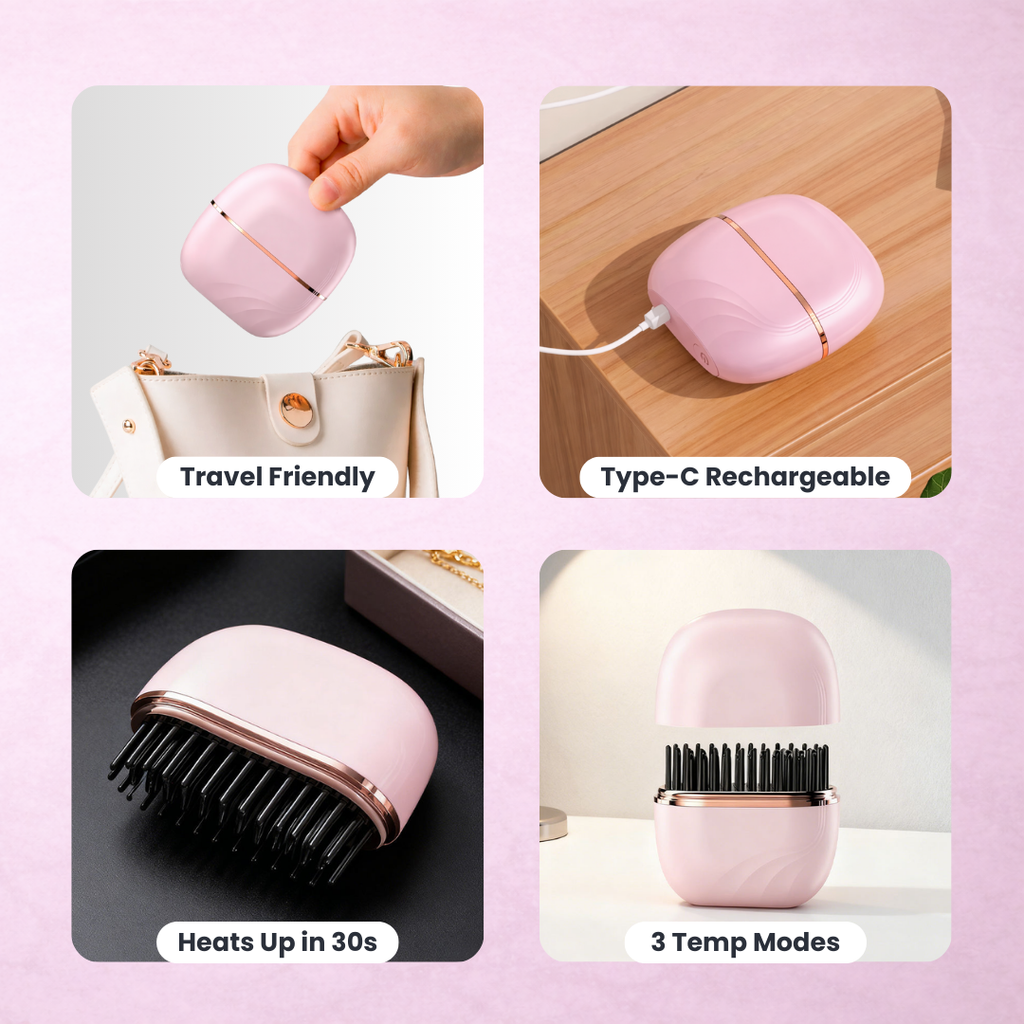 Mini Portable Hair Straightner