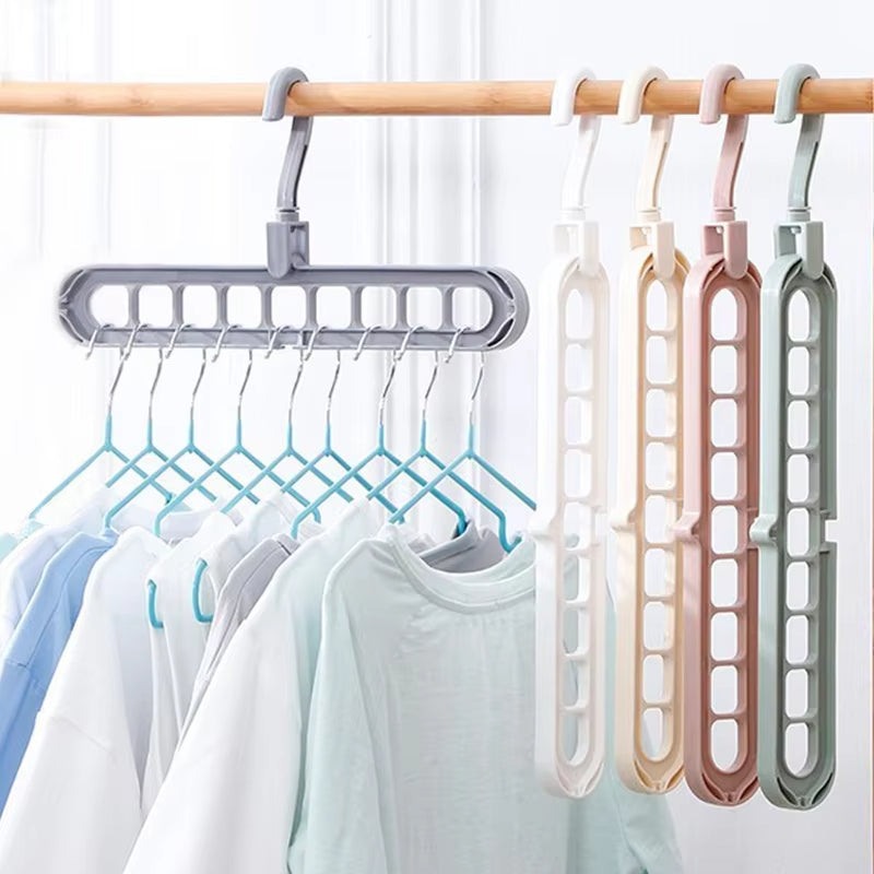 9 Holes 360 Rotating clothes hanger