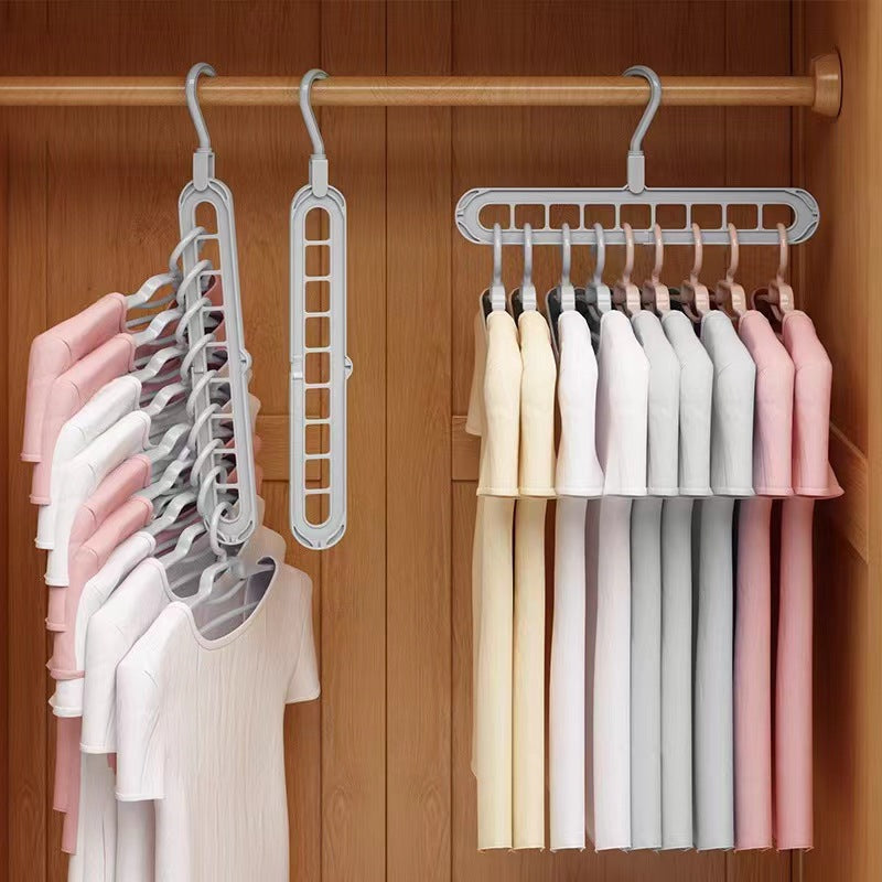 9 Holes 360 Rotating clothes hanger