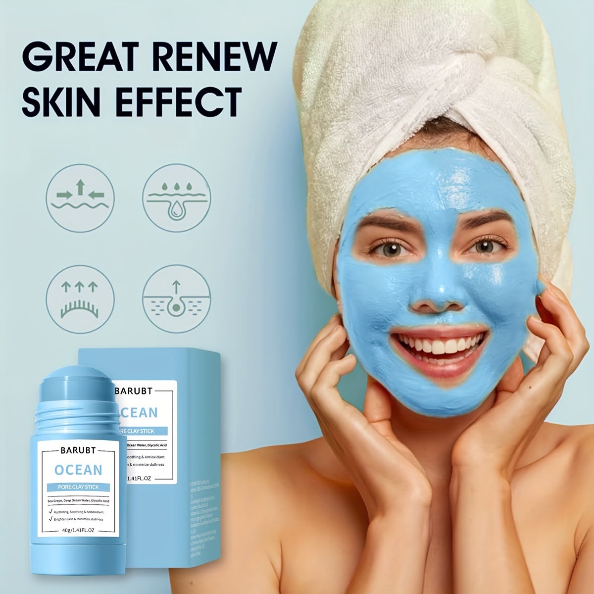 Ocean Pore Clay Stick